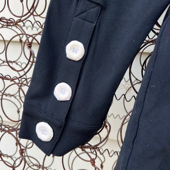 Boston Proper Beyond Travel Color Block PaneledBlack White Jacket NWT SMALL - Picture 4 of 11